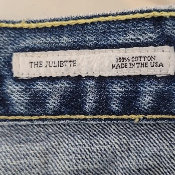 Eve Denim The Juliette High Rise Straight Leg Jeans - Size 25 - Picture 14 of 15